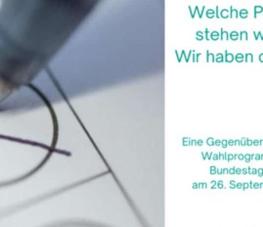 Wir haben die Wahl! Gegenüberstellung der Wahlprogramme