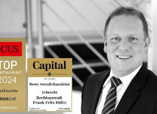 Kanzlei Gänsheide – Rechtsanwalt Frank Felix Höfer • Fachanwalt für Erbrecht • Fachanwalt für Familienrecht