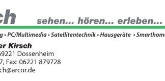 Kirsch sehen…hören…erleben…