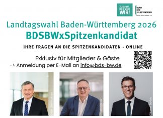 Anmeldung Online-Gesprächsreihe mit den Spitzenkandidaten der Landtagswahl 2026