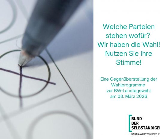Wirtschaftsrelevanter Blick auf die Wahlprogramme – Synopse zur Landtagswahl 2026
