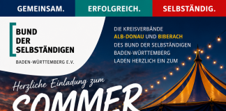 Einladung zum Sommerfest der Kreisverbände Alb-Donau & Biberach am 05.09.26